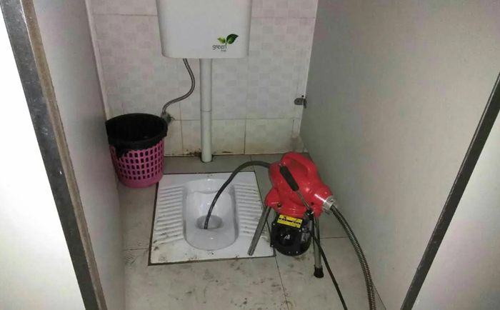 金沙蹲便疏通